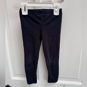 The Children's Place 3T Girls Classic Black Leggings Pants